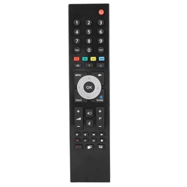 Remote Control, Large Buttons with Low Power Consumption Universal Original Replacement Service Durable Smart TV Remote Control for GRUNDIG TV TP7187R, Black
