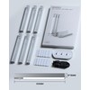 Goodea 6 Pack Led Under Cabinet Lights Wireless with Charging