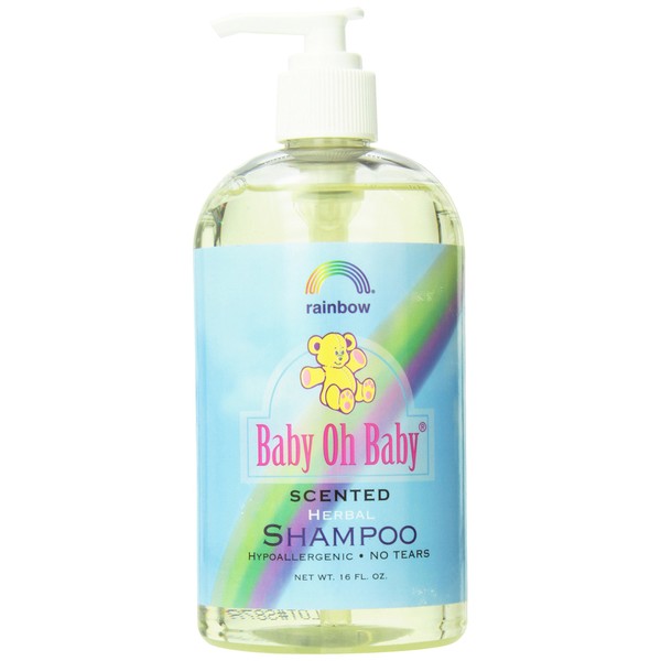 Rainbow Research Scented Organic Herbal Shampoo, 16 Fluid Ounce
