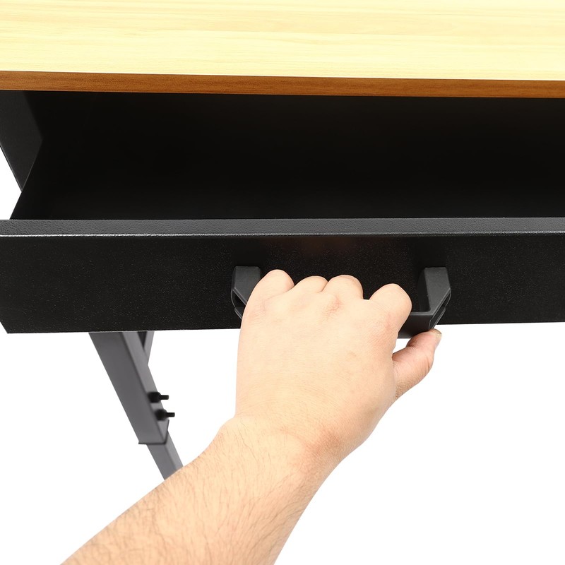 Receptacle Design Mobile Workbench with Universal Wheels, Height Adjustable Workbench