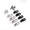 UtySty 10 Pack Screws Mount Wall Hook Cabinet Mounted Mini