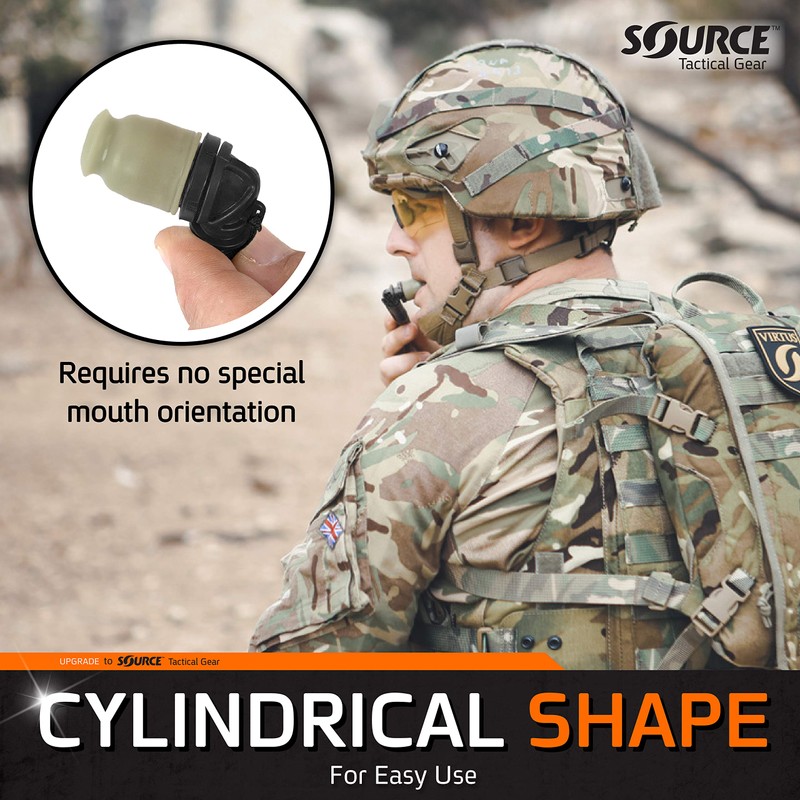 Source Tactical Exclusive Helix Válvula de bocado de Alto Flujo