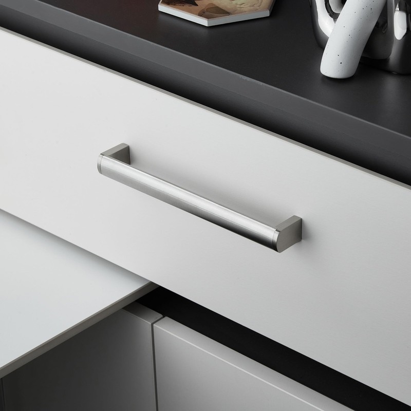 Furniture Handles Stainless Steel Oval Kitchen Handles Handles BA 128