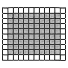 BIGREAT Heavy Duty 81" x 96" Truck Bed Cargo Net with Adjustable Cam Buckles & S-Hooks & Cross Strap,6.75' x 8' Cargo Net with 1500LBS Capacity for Pickup Truck Bed Trailer SUV Jeeps