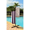 Pool & Spa Towel Rack Bronze Premium Extra Tall Towel