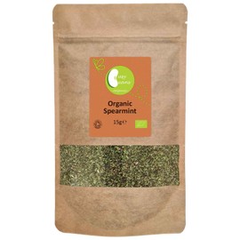 Organic Spearmint Tea (Mint) - Certified Organic - by Busy Beans Organic (15g)