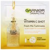 Garnier SkinActive Cloth Mask, Vitamin C Shot, Invigorates the Skin,