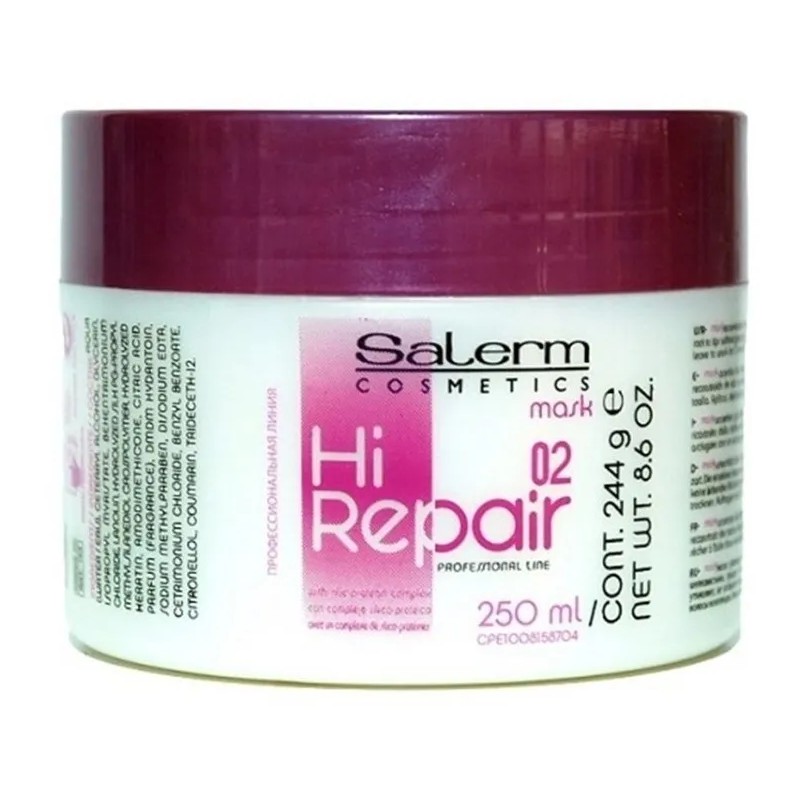 Salerm Hi Repair Mascarilla Cabello Maltratado 250ml