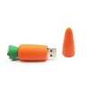 2.0 Orange Carrot Vegetable Food 16GB USB External Hard Drive