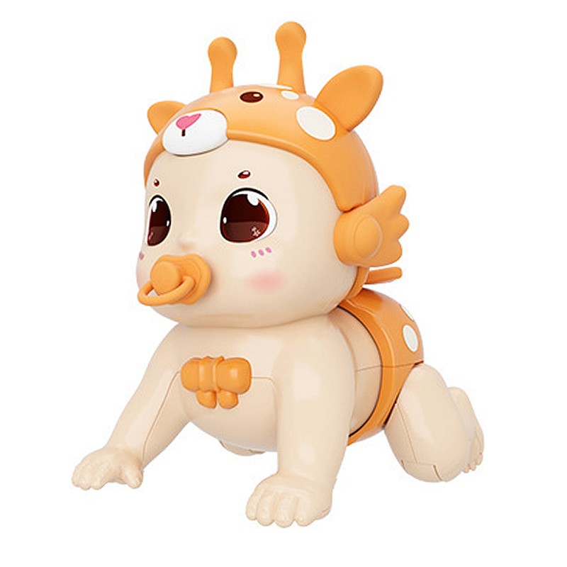 Kids Crawling Animal Toy Singing Record Interactive Electric Cartoon Animal