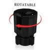 Gatuida Large Car Cup Holder Expander with Adjustable Base Compatible