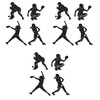 Beistle 12 Piece Fastpitch Softball Silhouette Cut Outs Sports Theme