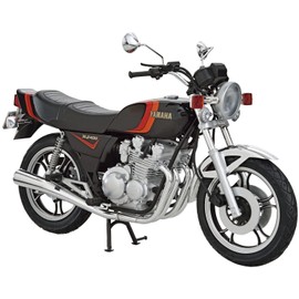 Aoshima Bunka Kyozai (AOSHIMA) 1/12 The Bike Series No. 24 Yamaha 4G0 XJ400 1980 Plastic Model