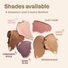 ATTITUDE Oceanly Eyeshadow, EWG Verified, Single Shimmer Cream Eyeshadow, Plastic-Free,