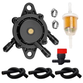 Fuel Pump for Kohler 17HP-25 HP Small Engine Lawn Mower Tractor, Gas Vacuum Fuel Pump with Fuel Filter for Honda for Yamaha for John Deere