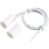 Gebildet 6pcs Recessed Wired Security Window Gate Contact Sensor Alarm