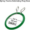 Nurge Premium Quality, Metal Spring Tension Embroidery Hoops, Cross Stich