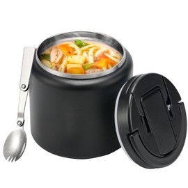 Itslife Thermal Food Container, 760 ml, Black