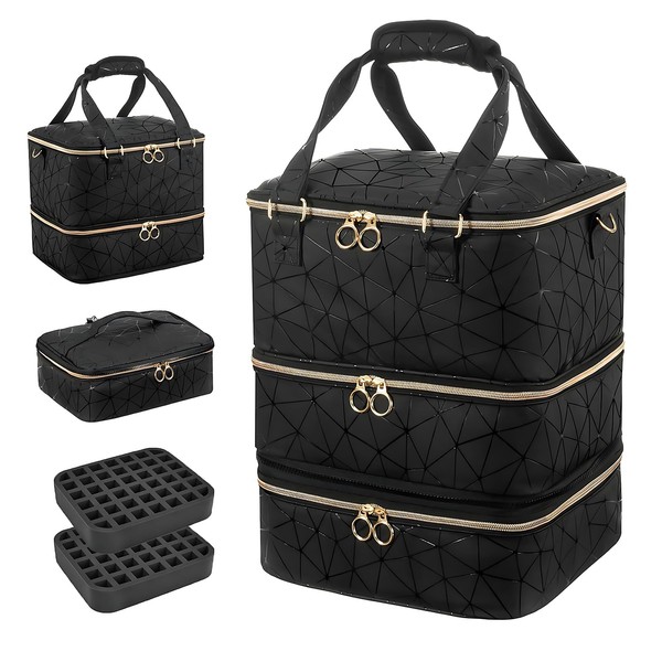 NCONCO - Bolsa organizadora de esmalte de uñas con capacidad