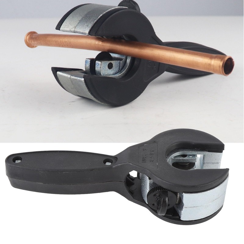 Ratcheting Tube Cutter, Adjustable Size Metal Ratcheting Pipe Cutter with