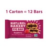Nature’s Bakery Whole Wheat Fig Bars, Raspberry, Real Fruit, Vegan,