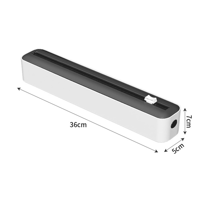 Ieron Magnetic Cling Film Dispenser - Gray - Improved Foil