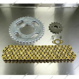 Kit Arrastre Sprocket Para Italika Ft125ts 125z Dt125 Ft125                                                                                           