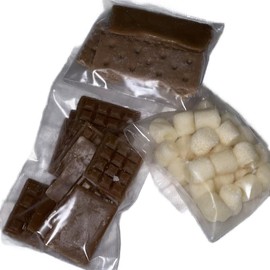 S’mores wax melts | wax melt | wax making | birthday gift | chocolate wax melt | marshmallow wax melt | Candles Decor Scented Scent