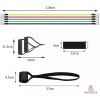 Importeek Bandas Ligas Resistencia Elastica Ejercicio Fitness Gimnasio