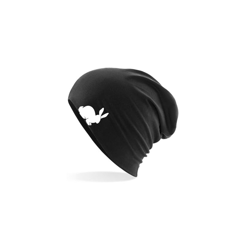 huuraa Beanie Rabbit Silhouette Gift Unisex Hat Rabbit Gift Idea,