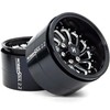 HOBBYSOUL 2.2 Beadlock Wheels Adjustable Offset Rims Wide 40mm for