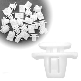 ZOKYUYS 25PCS Lower Outer Door Weatherstrip Clip, Lower Molding Clip for Honda CR-V 2002-On, 75315-S9A-004