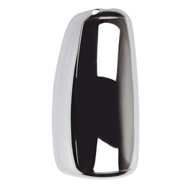 FEIPARTS Hood Truck Hood Mirror Cap Door Mirror Cap Fit for 1997-2010 for International 9200 9400i 9900i Rearview Mirror Cap with Right Side Truck Mirror Cap with Chrome Housing