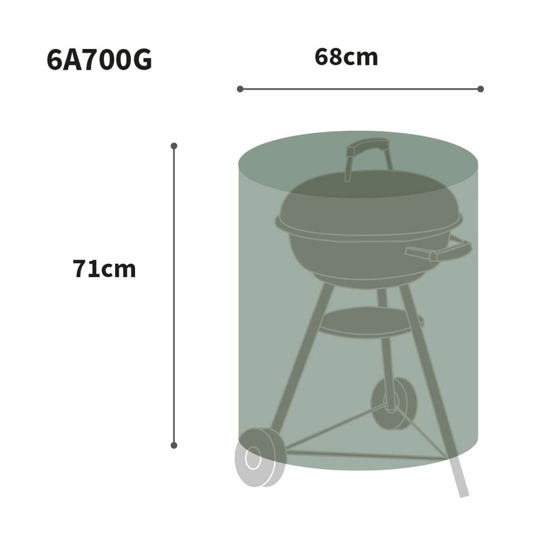 Bosmere Protector 6000 | Kettle Barbecue BBQ Cover | D
