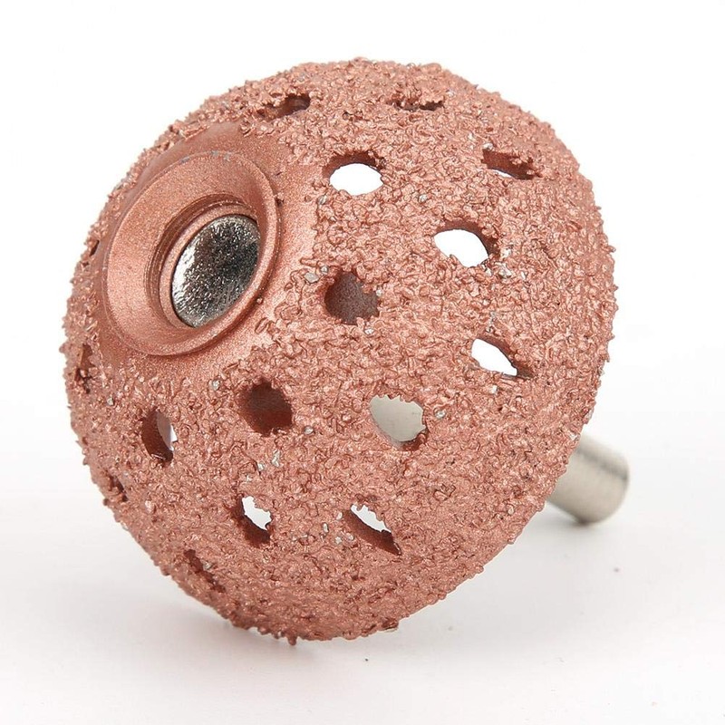2Pcs Tungsten Buffing Wheels, Bowl Type Grinding Head Tungsten Steel