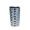 Starbucks Anniversary Silver Scales Siren Relief Ceramic Tumbler Traveler 10oz