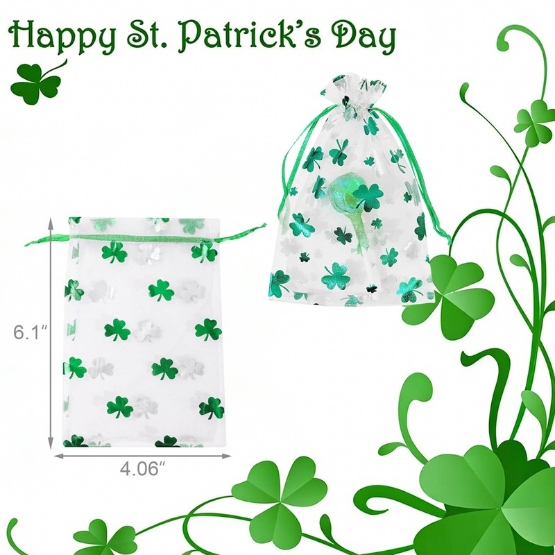 KWOLYKIM 16 Ounces Lollipops St Patricks Day 30 Green Lollipops