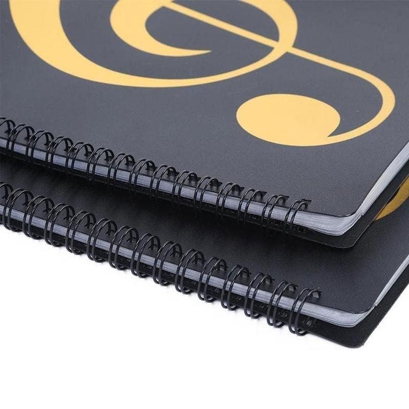 Music Note Pattern Music Sheet Holder, A4 Size Music Sheet