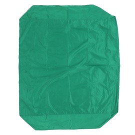 Green Sandbox Cover Square Sandbox Pool Protective Cover Sandbox Canopy with Drawstring 120X120cm