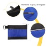 3pz Bolsa De Herramienta Pequeña Con Cremallera, Impermeable Color Azul