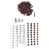 423Pcs Sanding Drum Sleeves Buffing Polishing Wheel Set Drums Mandrels