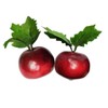 2 Pcs Artificial Beets, Fake Radish, Fake Vegetable for Home