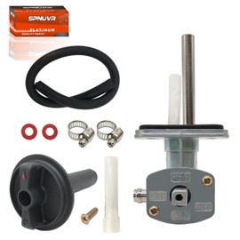 SPNUVR Motorcycle Fuel Tank Switch Valve with Lever Screw Fit for Yamaha Kodiak 400 Kodiak 450 YFM400 YFM450 YFM400FA YFM450FA 5GH-24500-10-00 1NS-F4524-00-00 Fuel petcock