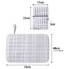 Yamazaki 1438 Scandinavian Style Folding Iron Mat, Gray, Hanging Surface: