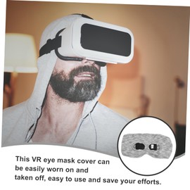 Tofficu VR Eye Mask Cover Breathable Sweat Band for VR Headsets Washable Eye Padding Comfortable Head Accessory