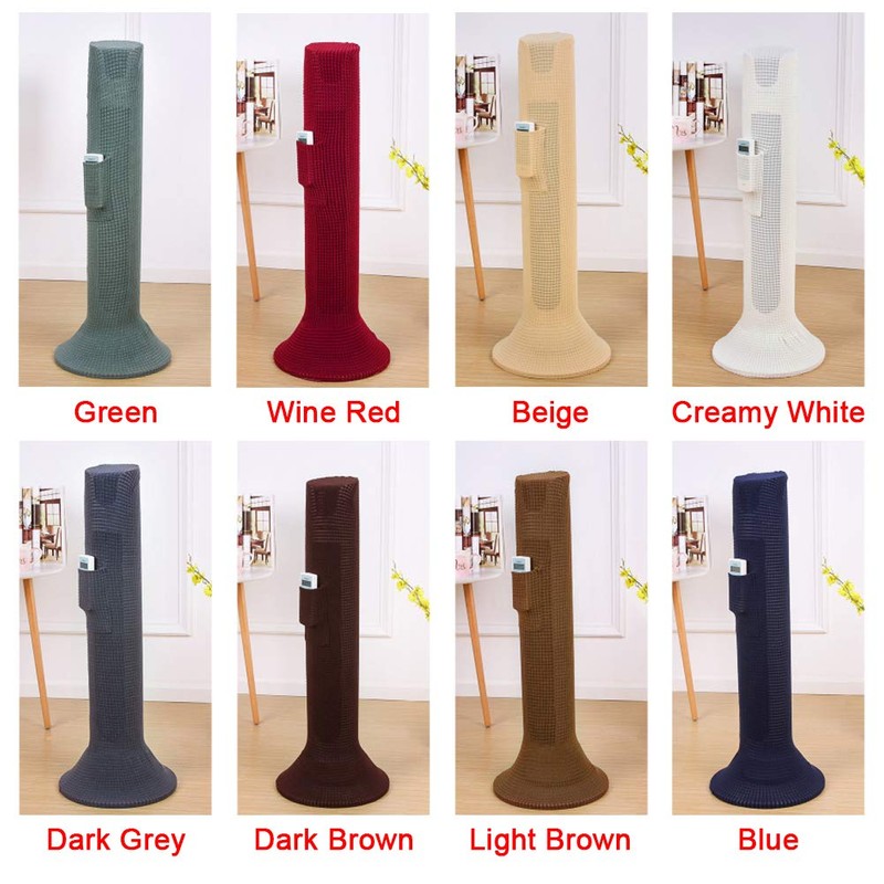 Klomveris Tower Fan Dust Cover, Elastic Polyester Protective Cover