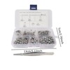 TENOL 500 Pieces G25 Bearing Steel Balls High Precision 1/8"