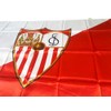 Sevilla CF badsev Flag, Red/White, One Size