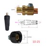 RIVERWELD TIG Welding Cable Panel Connector Plug DKJ10-25 200Amp with