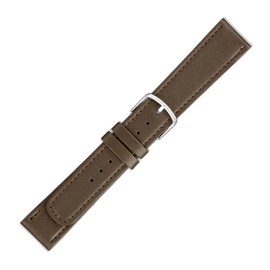 Maruman 75702 Watch Band, Cow (Italian Calf), Made in Japan, Brown, 0.7 inches (19 mm), 19-17/S, Braun, Casual